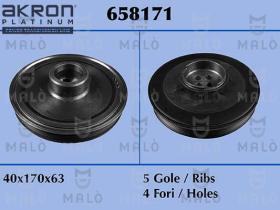 Akron Malò 658171 - SMORZ.MINI R56-R57 CCOPER D