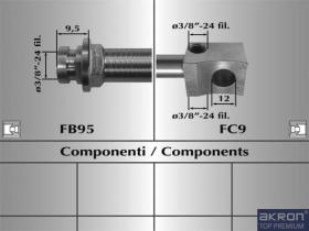 Akron Malò 80036 - T.FRE.POST.JEEP WRANGLER2,5