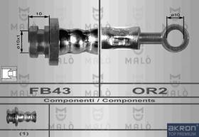 Akron Malò 80064 - T.FRE.ANT.DX MICRA K10/TT