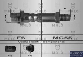 Akron Malò 80305 - T.FRE.ANT.BMW X3/TT 01/04->