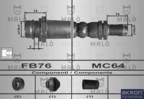 Akron Malò 80450 - T.FRE.ANT.MONDEO4/S-MAX/TT