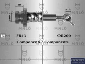 Akron Malò 80690 - T.F.POST.DX XTRAIL/KOLEOS''07