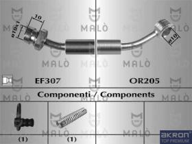 Akron Malò 80788 - T.FRE.ANT.SX KIA RIO2/TT 05>