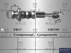 Akron Malò 80821 - T.FRE.POST.SX QASHQAI/TT 07>