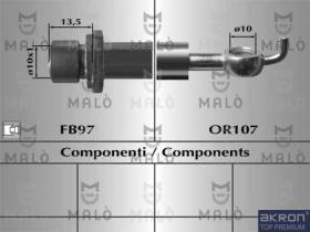 Akron Malò 80891 - T.FRE.POST.YARIS/TT 06->