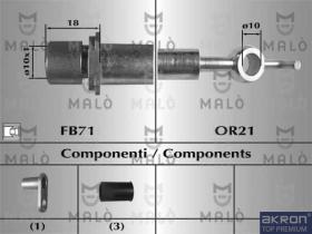 Akron Malò 80954 - T.FRE.ANT.CUORE 1.0 03->