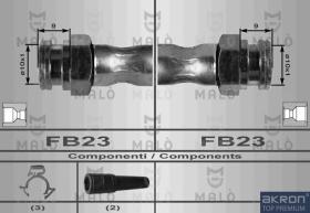 Akron Malò 8434 - T. FRENO ANT. ALFA 164TT