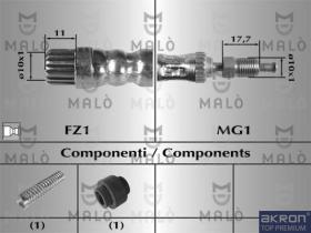 Akron Malò 8534 - T.FRENO ANT.405/TT (D.9/87)