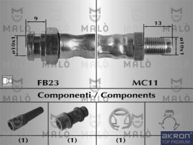 Akron Malò 8571 - T.FRENO ANT.FIAT DUCATO